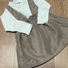 90  長ズボン　ワンピース　女児　の画像