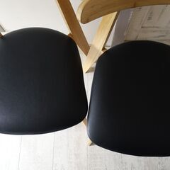 USED【IKEA】HANSOLA ダイニングチェアー（2脚set）イケア ハンソーラ インテリア 椅子の画像