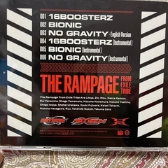 THE RAMPAGEのシングルCDの画像