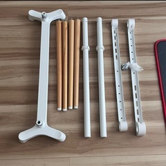 テレビスタンド　壁寄せスタンド　天然木　55〜70インチ　30kgまで対応の画像