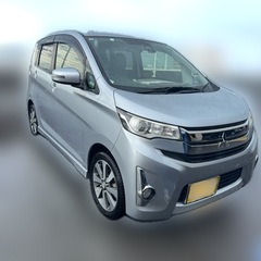 ✨️三菱 ekワゴン カスタム Ｔセーフティパッケージ ターボ車　後期 27年式 車検付き✨️の画像