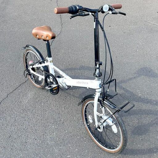 パナソニック 折りたたみ自転車 ビーンズハウス ホワイト 6段変速付き 札幌 東区 店頭引き取り歓迎