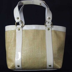 コーチ F11684 トートバッグ ホワイト  COACH  COACHの画像