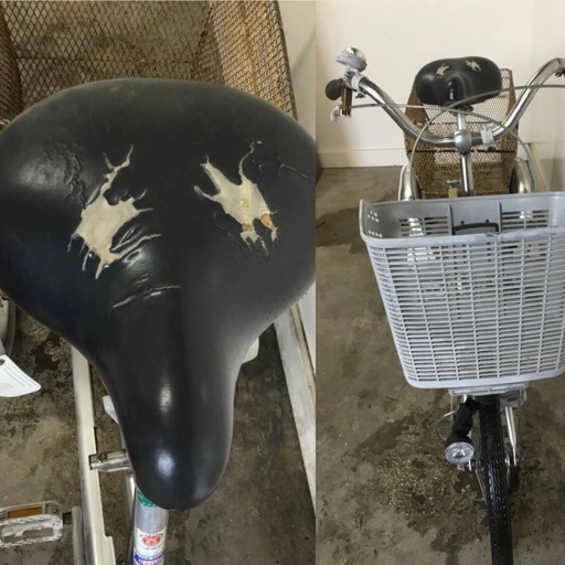 A-103△ 岐阜発/ ブリジストン/ WAGON/ 大人用三輪自転車/ スイングなし/ 変速なし/ サドル破れあり/ サビ等あり/ 現状品/ 管0.7s/ R6.12/21 △