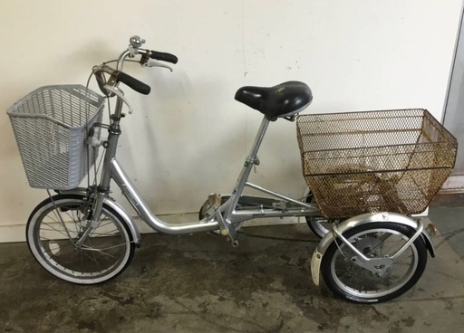 A-103△ 岐阜発/ ブリジストン/ WAGON/ 大人用三輪自転車/ スイングなし/ 変速なし/ サドル破れあり/ サビ等あり/ 現状品/ 管0.7s/ R6.12/21 △