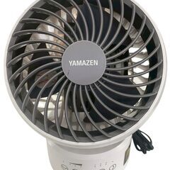☆2021年製 ヤマゼン サーキュレーター 約10畳 電源コード式 YAR-FKW15 ホワイト サーキュレーターファン☆の画像