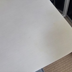 ローテーブル 折り畳み 白の画像