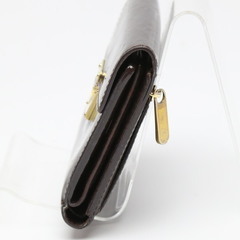 ルイヴィトン M93520 三つ折り財布 アマラント  LOUIS VUITTON 小銭入れ付 ヴェルニの画像