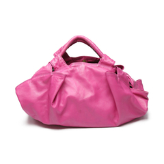 ロエベ  ハンドバッグ ピンク  LOEWE ナッパアイレ レザーの画像