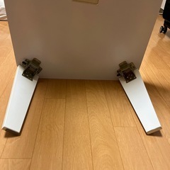 ニトリ　白 ローテーブルの画像