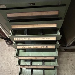 キャビネット 7段　工具箱 の画像