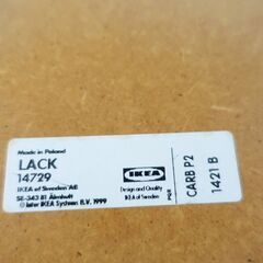 USED【IKEA】イケア LACK ラック（テレビ台）インテリアの画像