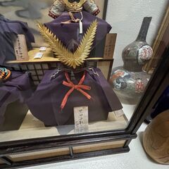 加藤一冑作　甲冑セット　アンティークの画像