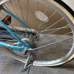 女の子　22インチ　自転車の画像