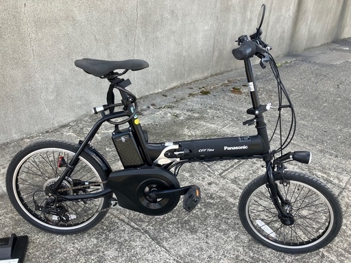 電動アシスト折りたたみ式自転車　OFF TIME