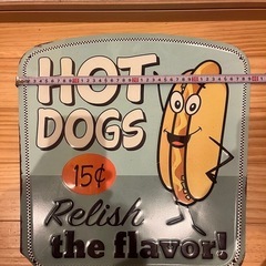 HOTDOG ブリキ版の画像