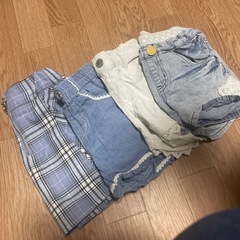 120 短パン　スカートの画像
