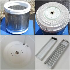 ♪ヤマダ電機 洗濯機 YWM-T45H1 4.5kg 2022年製 洗濯槽外し清掃済♪の画像