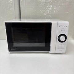 I313 🌈 2023年製の美品♪ SHARP 電子レンジ（650Ｗ） ⭐ 動作確認済 ⭐ クリーニング済の画像