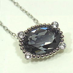 スワロフスキー  ネックレス   SWAROVSKI 箱付 シルバーの画像