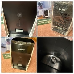 【美品】WOPET 自動給餌器 大容量（トレーなし）の画像