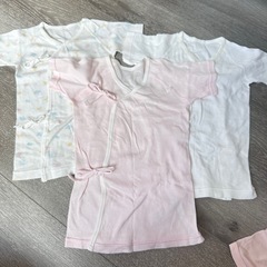 新生児 肌着 50~60 女の子向け の画像