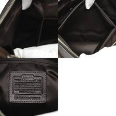 コーチ F15511 ショルダーバッグ ブラウン   COACH ポピー シグネチャーの画像