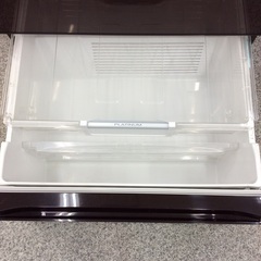 ジモティー見た！で5%OFF【6ドア冷凍冷蔵庫】HITACHI 日立 R-XG5600G（XT) 555L 2017年製:クリスタルブラウンの画像