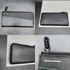 J351　STUDIO desimo（スタジオデシモ）長財布 ラウンドファスナー 革 本革 牛革 レザー シンプル カード 大容量 ロングウォレット サイフ ウォレット 財布メンズレディースの画像