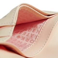 ケイトスペード  長財布 ピンク☓ベージュ  Kate Spade パスケース ファスナーポケット付きの画像