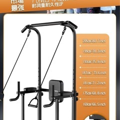 【多機能】ぶら下がり健康器/懸垂器の画像