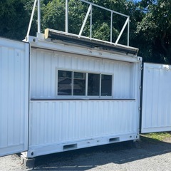 12ftコンテナハウス　店舗用の画像