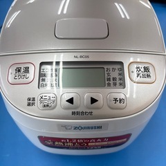 象印  炊飯器  3合炊き  2019年製  NL-BC05の画像