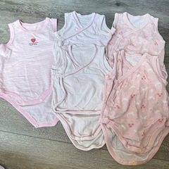 ベビー肌着 70 夏物 女の子向けの画像
