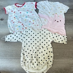 ベビー肌着 70 夏物 女の子向けの画像