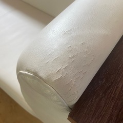 090504レザーソファ　の画像