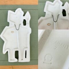 グスタフスベリ■リサ・ラーソン 陶板 DRABANT-2 兵士 LISA L 陶芸 工芸 置物 オブジェ 1970-1973年頃 札幌 西区 西野店の画像