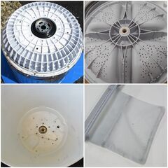 ♪SHARP/シャープ 洗濯機 ES-GE6D 6kg 2020年製 洗濯槽外し清掃済♪の画像