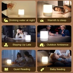 LEDテーブルライト 調光・タイマー付きの画像