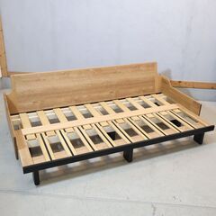 福岡大川の家具メーカーMeuble(モーブル)のSUMIKA 200 ごろ寝ソファです。3人掛けソファとしても高反発マットレスでベッドとしても快適なリビングライフが叶う人気のソファベッド♪ の画像
