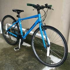 水色　TREK FX2 クロスバイク 24段　17.5 東京　武蔵野市　三鷹市　仙川　中央線　三鷹駅　　吉祥寺駅　京王線　仙川駅の画像