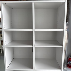 【Reいみず】木製本棚(カラーボックス)の画像