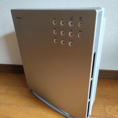 東芝空気清浄機　シルバー　中古美品の画像