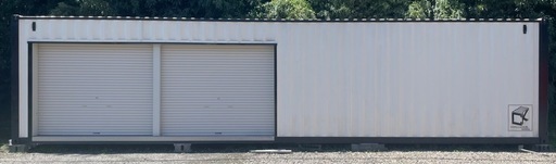 40ft中古コンテナ　ガレージ