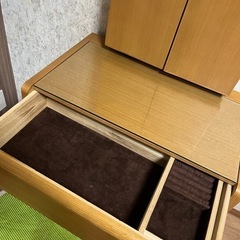 ニトリ　三面鏡台　ドレッサーの画像