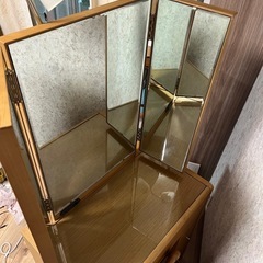 ニトリ　三面鏡台　ドレッサーの画像
