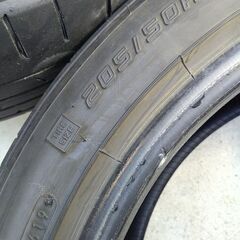 夏17インチ【日本製】205/50R17 グッドイヤー【富山】イーグルRV Fエコ 末期 ドリフト練習用 短期使い切り ４本 17インチ夏 205/50/17の画像