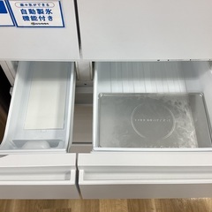 【安心1年間保証付き】6ﾄﾞｱ冷凍庫　 Panasonic 　NR-F516MEX-W 　2021年製　513Ｌの画像