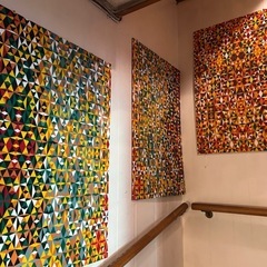 絵 飾り 幾何学模様の画像