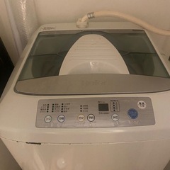洗濯機　ハイアールの画像